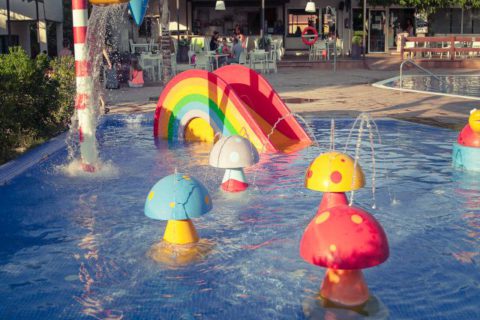 Camping con piscinas